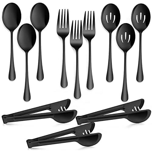 8-delt serveringssæt i rustfrit stål 23-23 cm