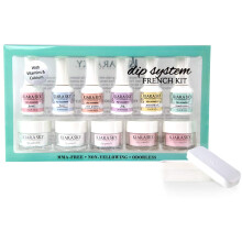 Kiara Sky French Maniküre Dip-Pulver Set | Vollgröße