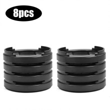 Plastic Furniture Leg Risers – 8 Pack, Non-Slip, Round,