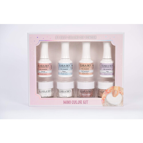 Kiara Sky Farbmaniküre Dip Powder Kit | Mini-Größe