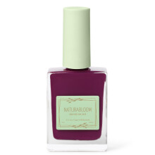 NATURABLOOM Andningsbar Premium Långvarig Nagellack (Mörk Fuchsia) - Vegansk & Toxinfri