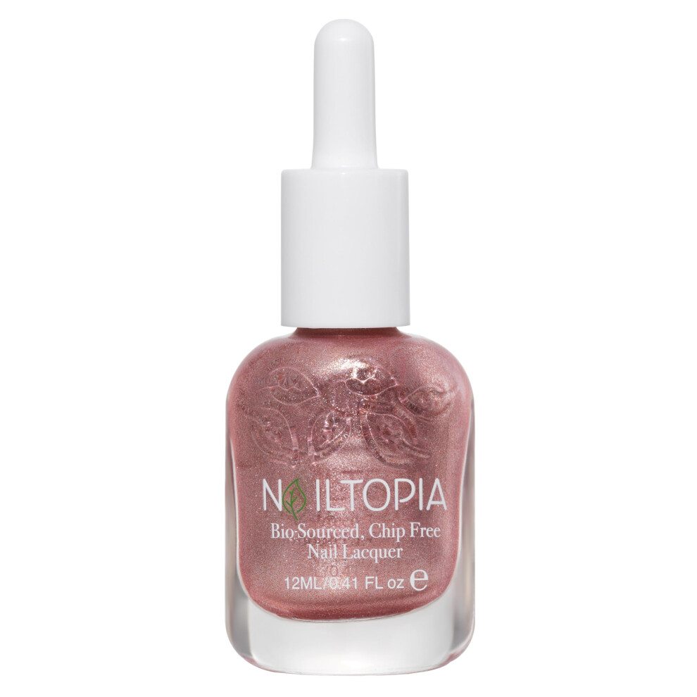 Nailtopia Bio-Sourced Chip Free Nail Lacquer Flawless Finish - Long-Wearing - Full Coverage - Infused With Nail Strengthening Superfoods - Protects Na