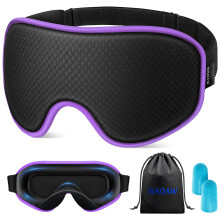 WAOAW Schlafmaske für Männer Frauen: 3D Augenmaske für Schlaf - Atmungsaktive, weiche, bequeme Schlafmaske