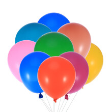 Ballons en latex de couleurs assorties, 45 cm (18 pouces), 18 pièces