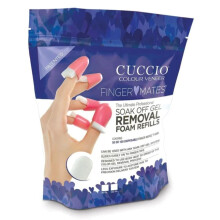 Cuccio Finger Mates Soak-Off Gel Verwijderingssysteem - Herbruikbare Pads - 10 Stuks