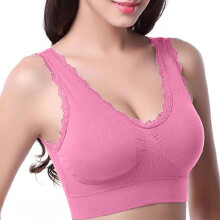 Women's Comfort Bra – Breathable Lace, No Wire, XXL