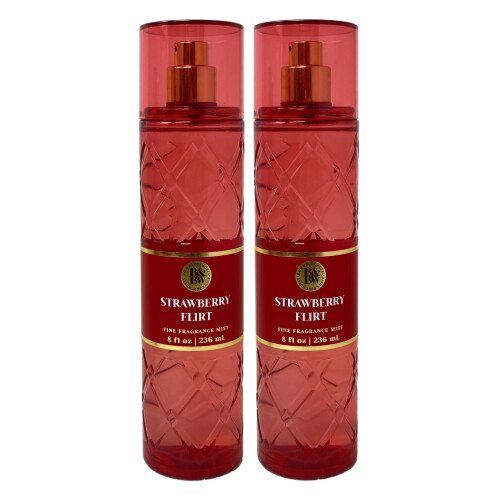 Bath & Body Works Bath & Body Works Strawberry Flirt 2 Pack Doftmist Bundle - Full Size