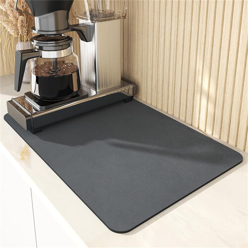 Tapis drainant en diatomite absorbant à séchage rapide, enroulable