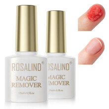 ROSALIND 2 Pack (15ML) Gel Nagellak Verwijderaar, Professionele Gel Verwijderaar, Snel & Eenvoudig in 2-5 Minuten