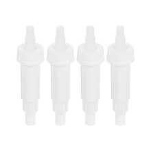 Travel Friendly Vacuum Seal Lotion Bottle-Milky white 4 pieces