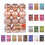 24pcs Rose Gold Christmas Tree Balls 6cm 1
