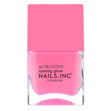 Nails Inc 45 Sekunden Speedy Gloss, Taylor, Pink, Neon, Glänzend, Chip-frei, Langanhaltend, Schnell trocknend
