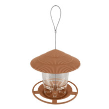 Garden gazebo bird feeder with hang rope outdoor