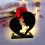 Iron Alphabet Candle Holder – Black, 22.6 cm 1