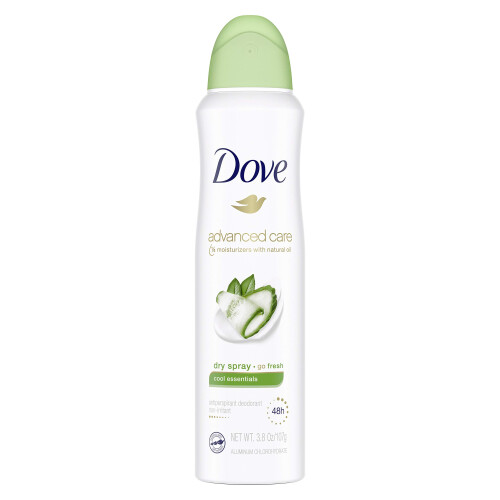 Dove Axe Dove Antitranspirant Trocken Spray Cool Essentials, 3,8 Unzen