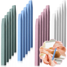 Mudder 20 Stuks Nagelvijl Pumice Stick voor Vingernagels en Teennagels