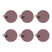 Set van 6 multifunctionele siliconen-Bruine koffiekleur