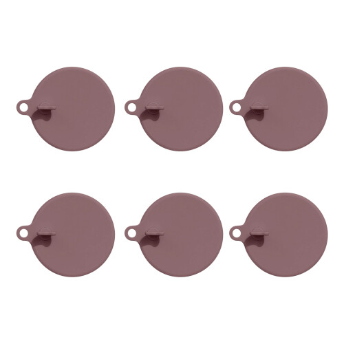 Weiche Silikon-Getränkehülle mit Herzdesign,-Braune Kaffeefarbe