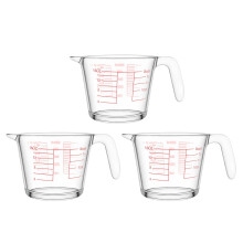 Heat Resistant Glass Cups Measuring Container For-1medium size