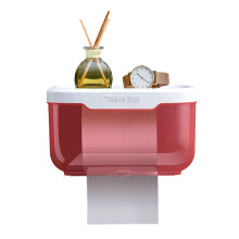 Space Saving Bathroom Toilet Paper Holder With Waterproof-2 2