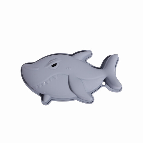 Fun Shape Silicone Baking Tool With Marine-Gray Sharkshape