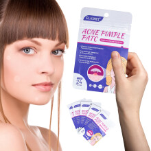 PUREVACY Acne Pimple Patch 3 Sizes. 120 Pack Clear Zit Patches for Face, Body. Thin Acne Patch Zit Dots with Tea Tree Oil, Calendula Oil. Absorbing Hy