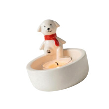 Honden Theelichtkaarsenhouders Cartoon Hond Kaarsenhouders-1