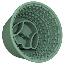 Bol à lécher en Silicone pour chien, jouet Puzzle-vert foncé