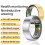 Smart Ring R1000 – Schlafmonitor, Bluetooth 5.0, Blutsauerstoffmonitor Silver 10 9