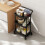 3-Tier Adjustable Mobile Storage Cart Black 2