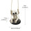 White Skeleton-on-Tire Hanging Decor 3
