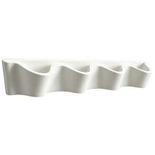 Support de rangement mural polyvalent en acide-Blanc