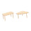 Plate-forme d'escalade en bois pour-Plateforme en deux parties 1