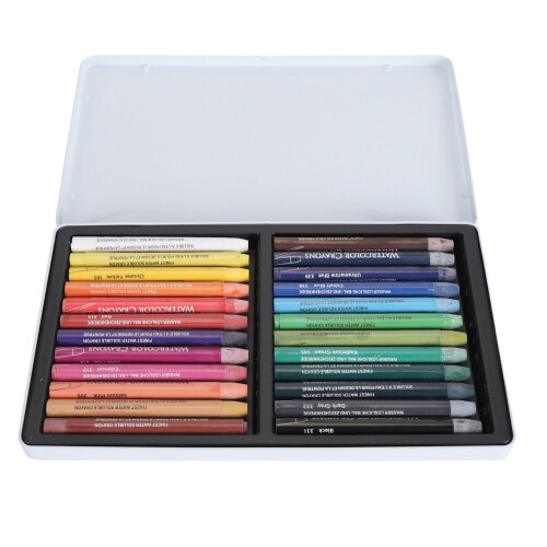 Aquarellstift Set 24 Farben tragbare Stifte