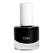 Cte Beautys Belle Noire, Raven Black Nagellack, Cremige Textur für einen dramatischen Look, Vegan & Tierversuchsfrei