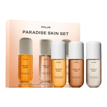 PHLUR Paradise Skin Set - Reisset Geurenset voor Lichaam - Perzik, Vanille, & Strand - Trio (3 x