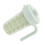 Portable Silicone Ice Cubes Tray Cup With-green Handle design 1