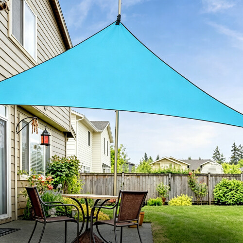 Versterkte reflecterende polyester hoes 3x3x3 meter-Legergroen 2