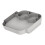Practical Serving Tray Having slip proof Base And-Dark Gray 1