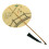 Decorative Bamboos Craft Fan With Long Handle And- Waking 1