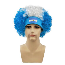 Multicolored Patriotics Themed Party Wigs Funny Headwear-10