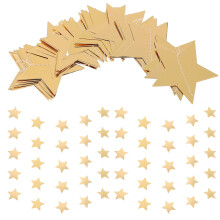 Guirlanda de estrelas para decoração de casamento (10 peças)