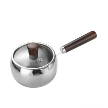 Verdikte kleine steelpan voor gebruik in de-12cm met deksel