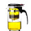 Clear glass teapot for herbal tea 500 ml 5