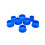 8 Piece Plastic Watch Gear Holder Set For Efficient Watch-Blue 1
