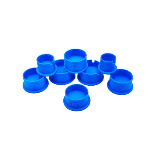 8 Piece Plastic Watch Gear Holder Set For Efficient Watch-Blue