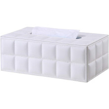 Chique rechthoekige tissueboxhoes, gemaakt van hoogwaardige materialen voor duurzaamheid en elegantie, geschikt voor thuis, op kantoor en in de auto.