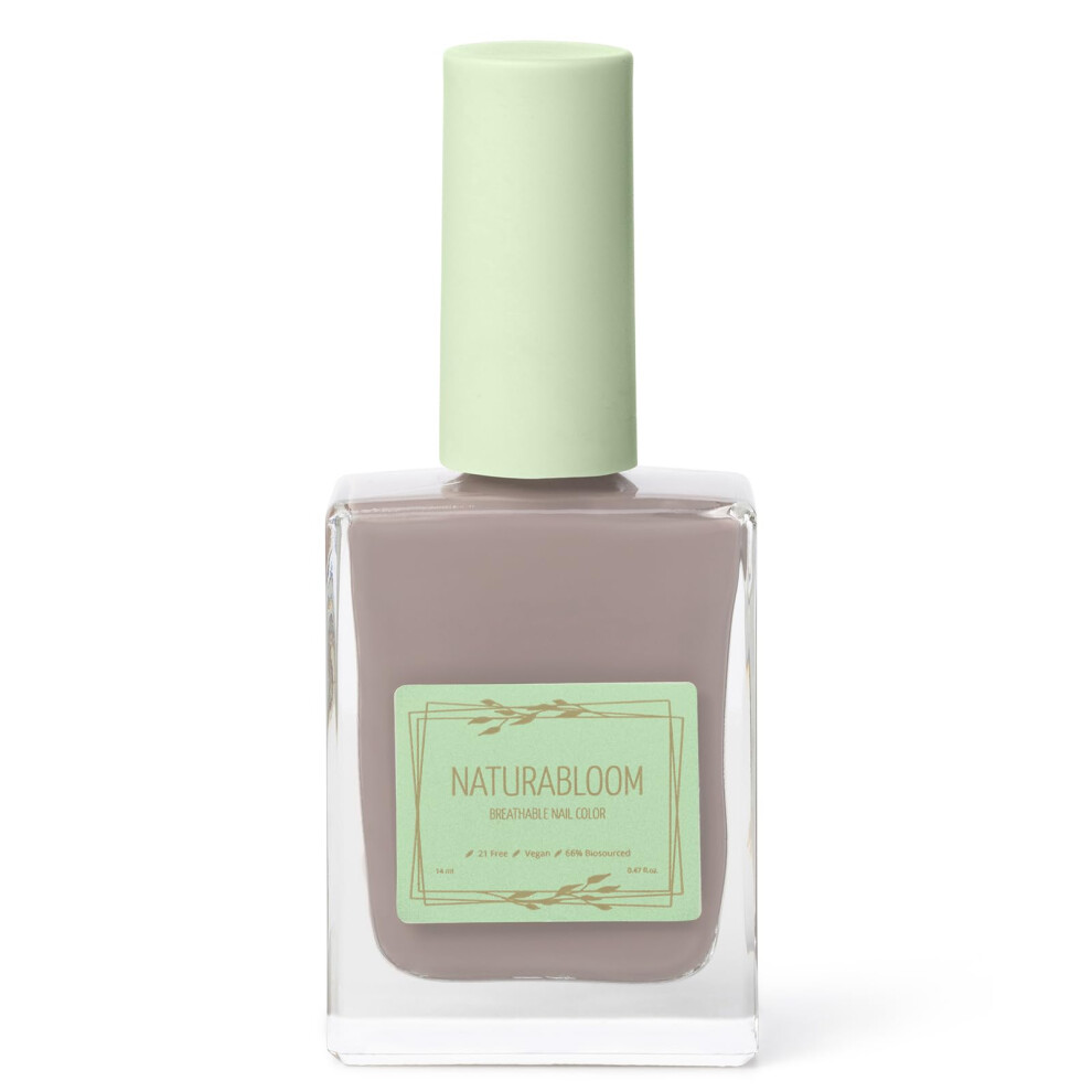Naturabloom Breathable Premium Long Lasting Nail Polish (Meteor Shower) - Vegan & Toxin-Free