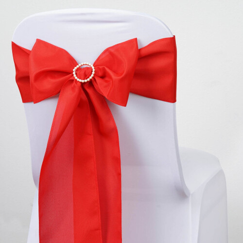 Polyester Chair Sashes 6" x 108" (5 Pack)