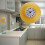 Waterproof Suction Cup Wall Clock – 8.5 cm White 1